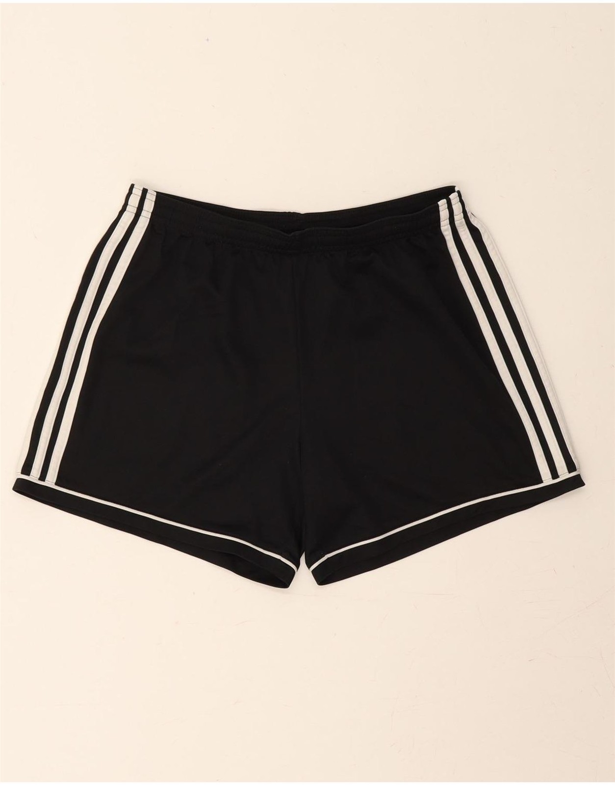 ADIDAS Womens Climalite Sport Shorts UK 12/14 Medium  Black Polyester DS27