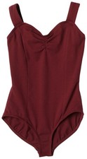 Big Girls' Princess Tank Leotard,Burgundy,L 12-14 