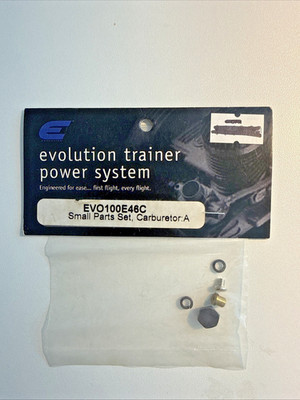 EVOLUTION ENGINES EVO100E46C SMALL PARTS SET CARBURETOR ''A''  NEW IN PACKAGE