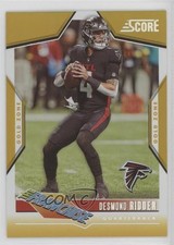 2023 Score The Franchise Gold Zone /50 Desmond Ridder #2 13hf