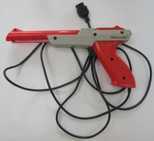 Nintendo NES Zapper Gun ORANGE Original NES-005 OEM Vintage 1985 Tested Works