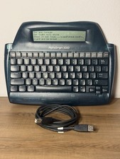 AlphaSmart 3000 Portable Word Processor Keyboard Tested Works, USB Cable, VTG