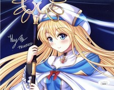 Hayden Daviau Signed 8x10 Photo Goblin Slayer Priestess Autographed JSA COA 2