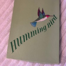 Vintage Hummingbird Nylon Stockings   Davenport Hosiery Mills   Size 9 1/2