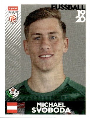 2019/20 Panini Bundesliga Figure # 311 Michael Svoboda WSG Swarovski Tyrol
