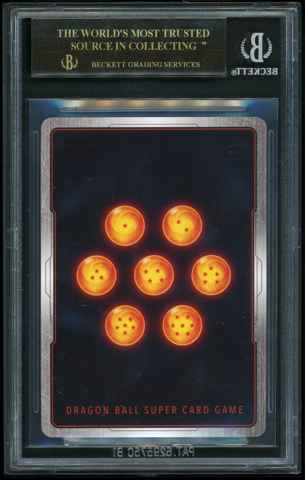 Dragon Ball Gogeta Bold Arrival GOLD STAMP #BT27123 SS4 BGS 10 Black Label view 2