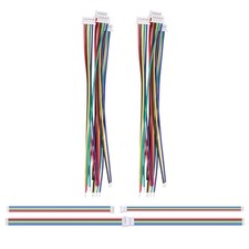 5 Pairs 1.25mm 5PIN Micro Male Female Connector Plug with 28 AWG 100mm Wire