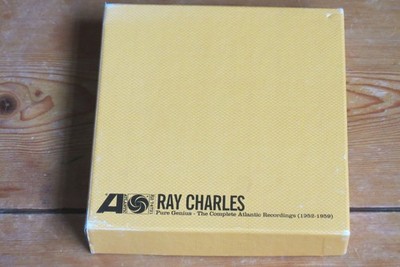7 CD box set - RAY CHARLES Pure Genius: The Complete Atlantic Recordings 1952-59