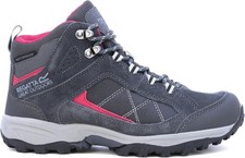 Image of Regatta Lady Clydebank Walking Boots Briar/Dark Cerise, UK Size 3 Was £.130