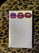 Rare Unused Charles White III Lips Stationary Paper Moon Graphics 1977 Note Pad