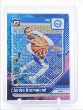 ANDRE DRUMMOND 2024-25 DONRUSS OPTIC CHOICE NEBULA PRIZM 76ERS 1/1 Q4865