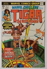 Marvel Chillers #4 Tigra Kraven The Hunter Spider-Man/Hostess Cup Cakes Ad
