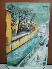 Dipinto A Olio Cascella