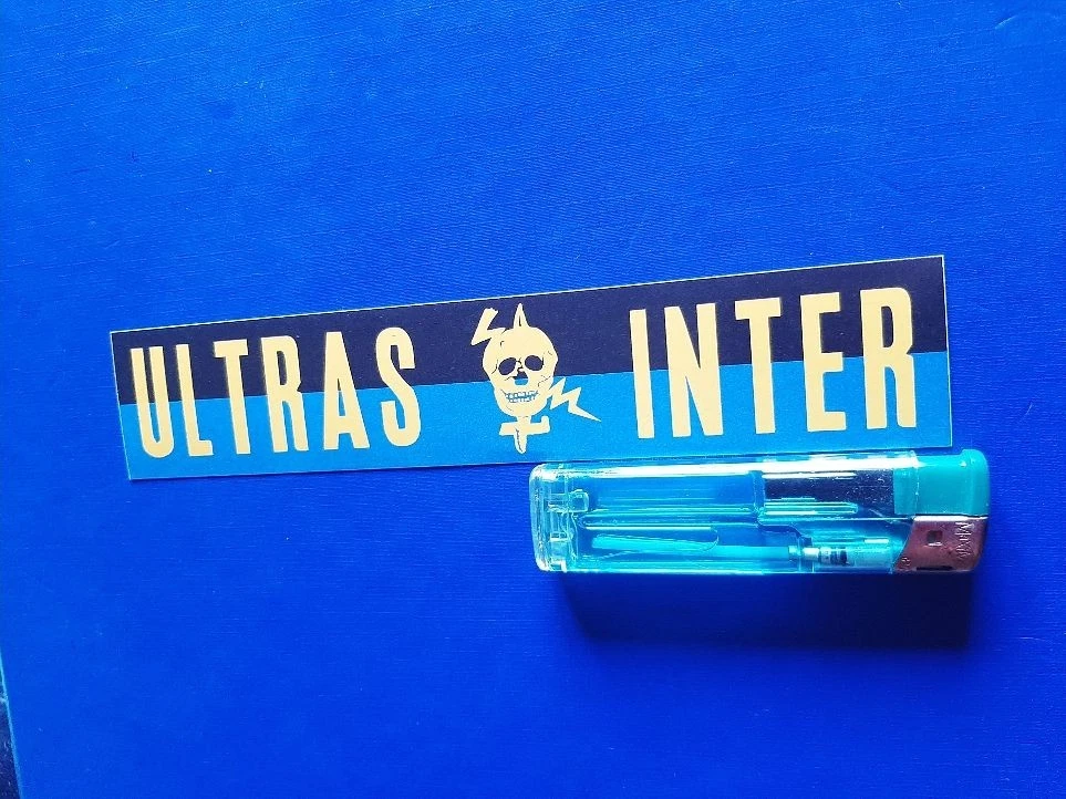 Lot D'autocollants Ultras Inter - Pour écharpe, Drapeau