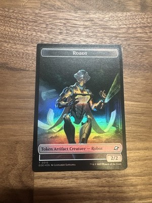 Robot // Lander (0006) Double-Sided Token foil T Edge of Eternities 10 // 6 NM