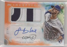 2019 Topps Inception Orange 4/10 Jacob Nix #IAP-JN Patch Auto ib6