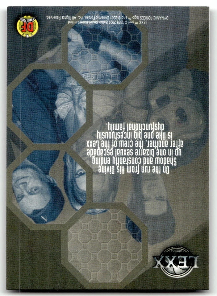 Tarjeta Dynamic Forces Lexx 2002 Xev Bellringer Foto 2 de 4