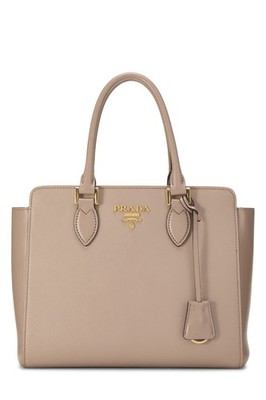 Prada Pink Saffiano Convertible Handbag Small - WGACA