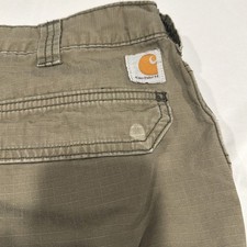 Carhartt Men's Relaxed Fit Green Shorts 36