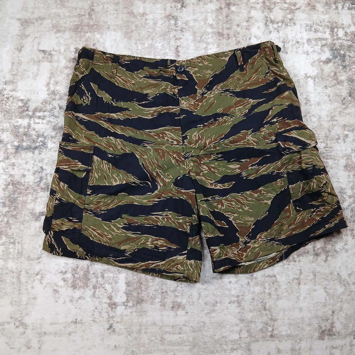 Tiger Camouflage Indiana Men's Shorts for sale | eBay