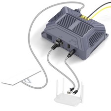 Starlink V3 Poe Injector, 200W 5 in 1 Gigabit POE Adapter Compatible with Sta...