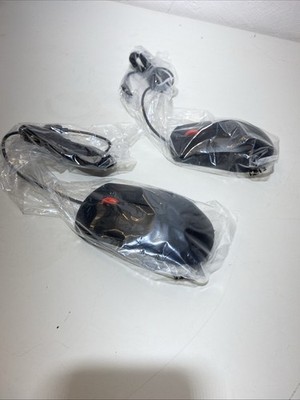 2 x Lenovo Essential-Mouse - USB/Schwarz/Optisch/Kabelgebunden - FRU 00PH133