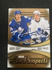 2015-16 Fleer Showcase #120 Byron Froese / Casey Bailey #/399