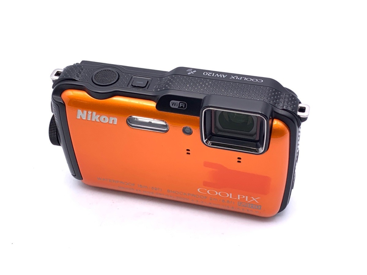 Nikon COOLPIX AW120 Waterproof Shockproof Camera Orange Used in