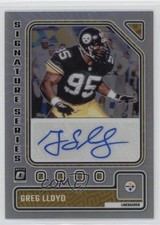 2023 Panini Donruss Optic Signature Series Holo Greg Lloyd #SS-GL Auto 1bi0