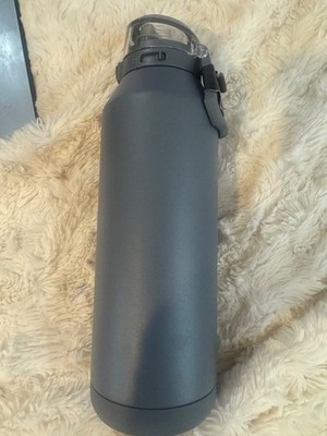 NEW Zulu Gray Antimicrobial Drink Surface Chug 40 oz Thermos