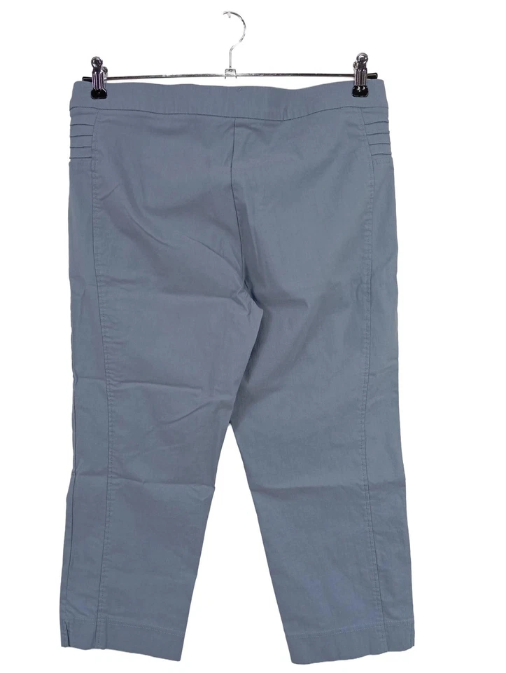 C&A Pantalón tobillero Mujeres Pantalón Talla EU 44 azul look casual - Imagen 2 de 4