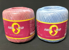 Lot of 2 South Maid Crochet Thread Size 10 NWT Wrapped 350 Yards Each