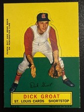 Dick Groat, 1964 Topps Stand-Ups, EXMT, Cardinals, Pirates