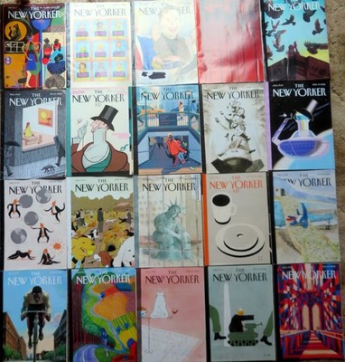THE NEW YORKER Magazine - Fourty-Four (44) Issues from 2025 - See Photos #1-2