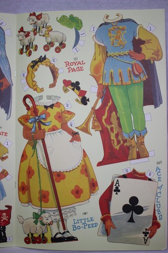 Shirley Temple Paper Dolls Masquerade Costumes 1998 Uncut Large - Picture 10 of 12