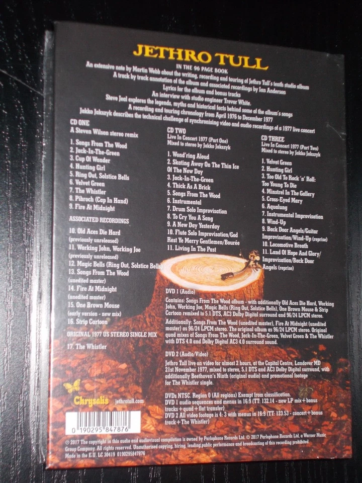 Jethro Tull Songs from the Wood THE COUNTRY SET NEU - Bild 2 von 2