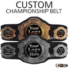 CUSTOMIZED CHAMPIONSHIP HEAVYWEIGHT WRESTLING TITLE BELT 8MM ZINC ADULT SIZE NEW