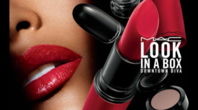 MAC Cosmetics Look In A Box: Downtown Diva, Lipstick Eyeliner Eyeshadow Mascara