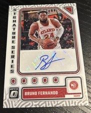 2023-24 Panini Optic Bruno Fernando Signature Series Auto