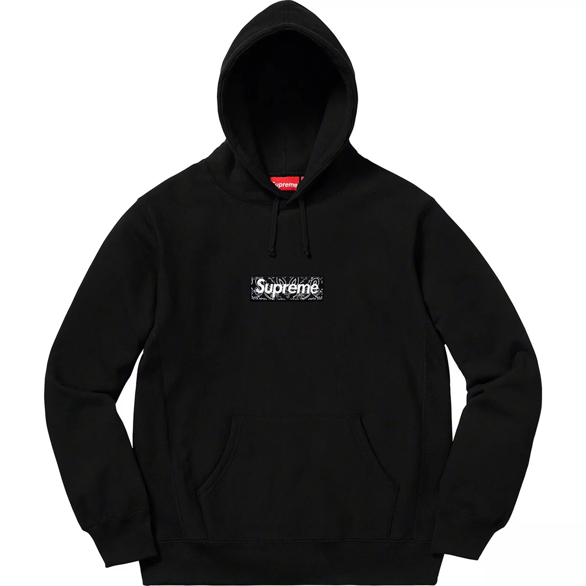 Supreme Bandana Box Logo Hooded Sweatshirt