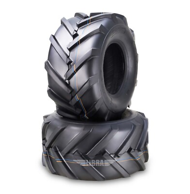 Set Of 4 Lawn Mower & Tractor Inner Tubes - 2 Front (16x6.50-8) & 2 Rear (23x9.50-12)