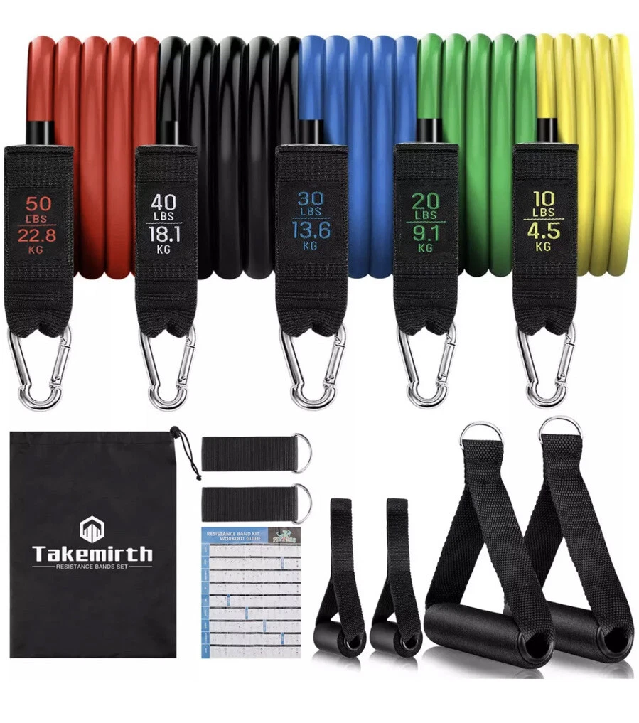 Resistance Bands Set Exercise Bands, Resistance Bands Set Men Home Workouts With
