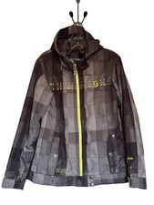 Scott Snowboarding Ski Jacket Women’s Size 8-10 Grays ￼removable Hood