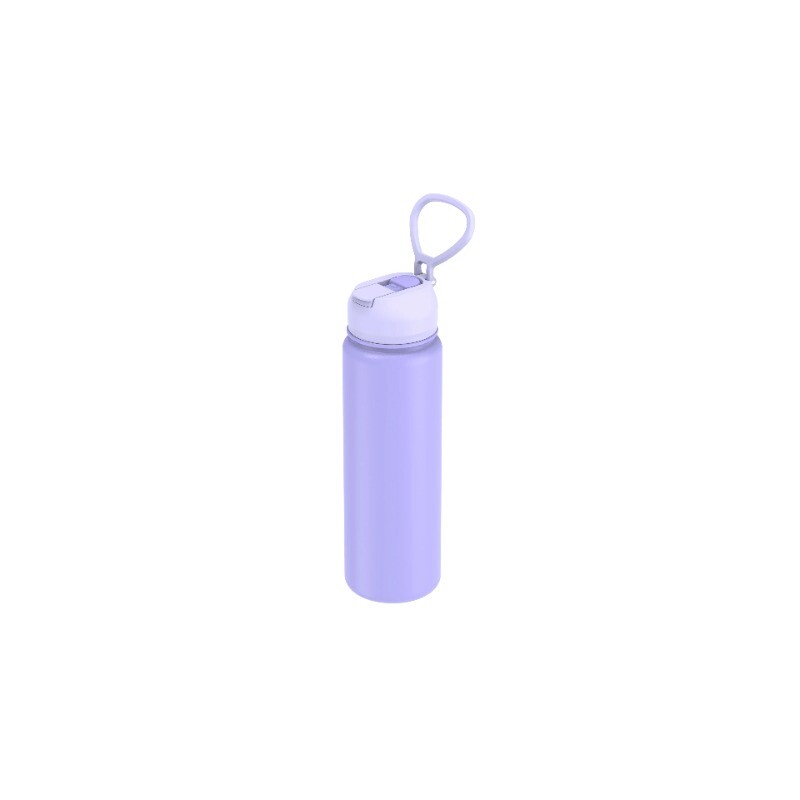 Mainstays 24oz Purple Stainless Steel Double Wall Water Bott