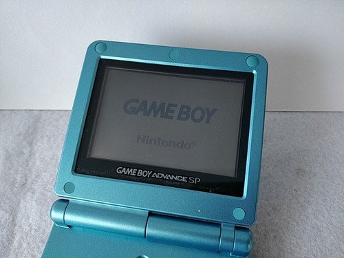 Game Boy Advance SP GBA Sword of Mana Seiken Densetsu MANA Blue Console-e0529- - Picture 9 of 12
