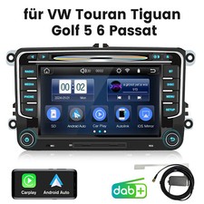 Linux Navi Autoradio Für VW Passat B6 Golf 5/6 Tiguan Sharan Polo T5 Skoda DAB+