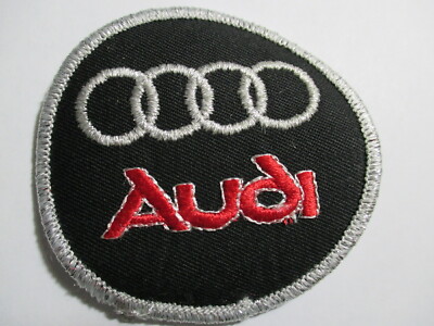 Audi Patch European Car Auto Vehicle Motorcar Wheels Vintage Original NOS 80'S