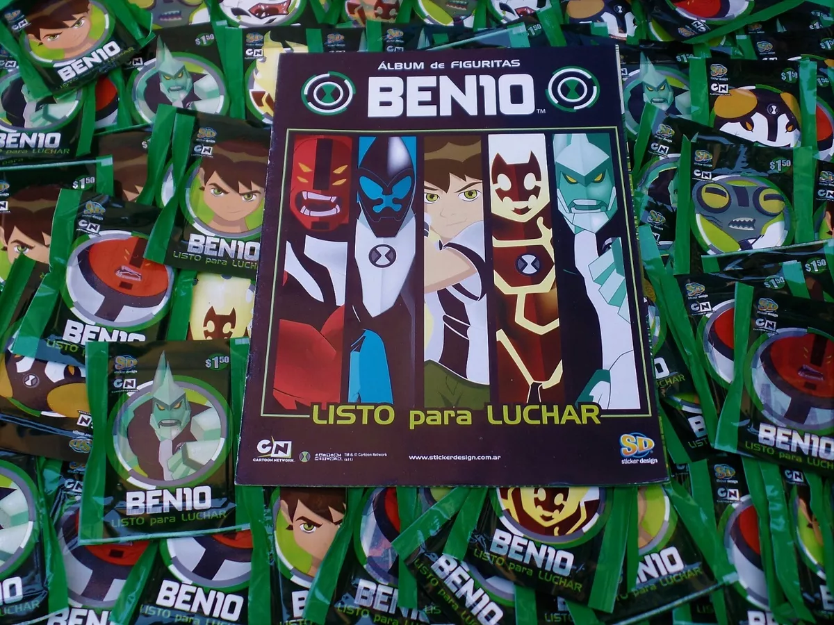 Portavoz Proceso preferir Ben 10 Ready to Fight.. 100 Packs (500 sticker cards) Plus Album Vintage  -..rare | eBay