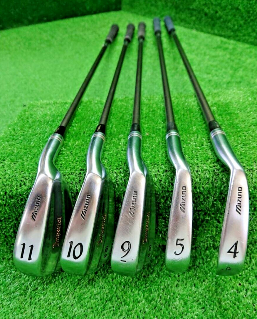 ミズノ　imperial G-101　アイアンセット Mizuno Imperial G-101 Iron set, rarity vintage 4,5,9,10,11