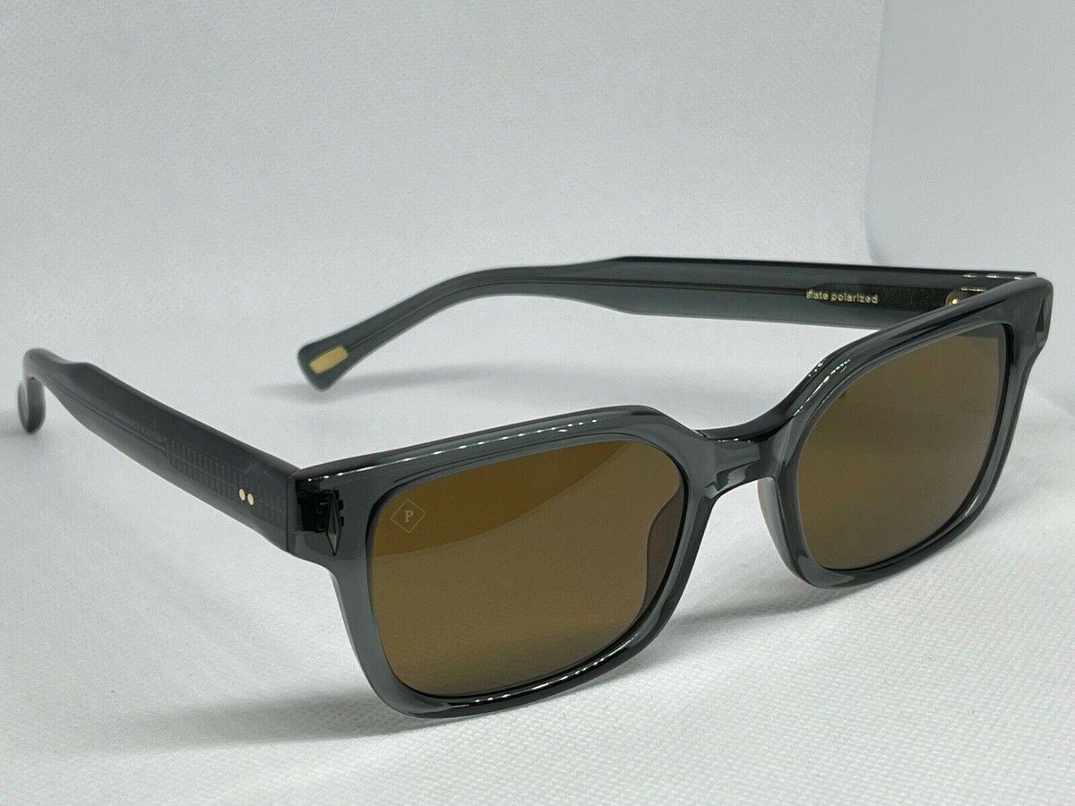 Raen Friar Slate Vibrant Brown Polarized Size 53mm Sunglasses New